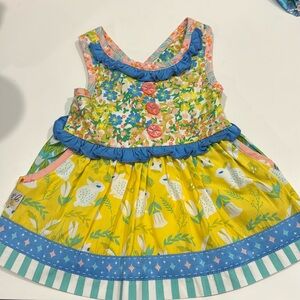 Easter bunny Wildflowers dress/tunic